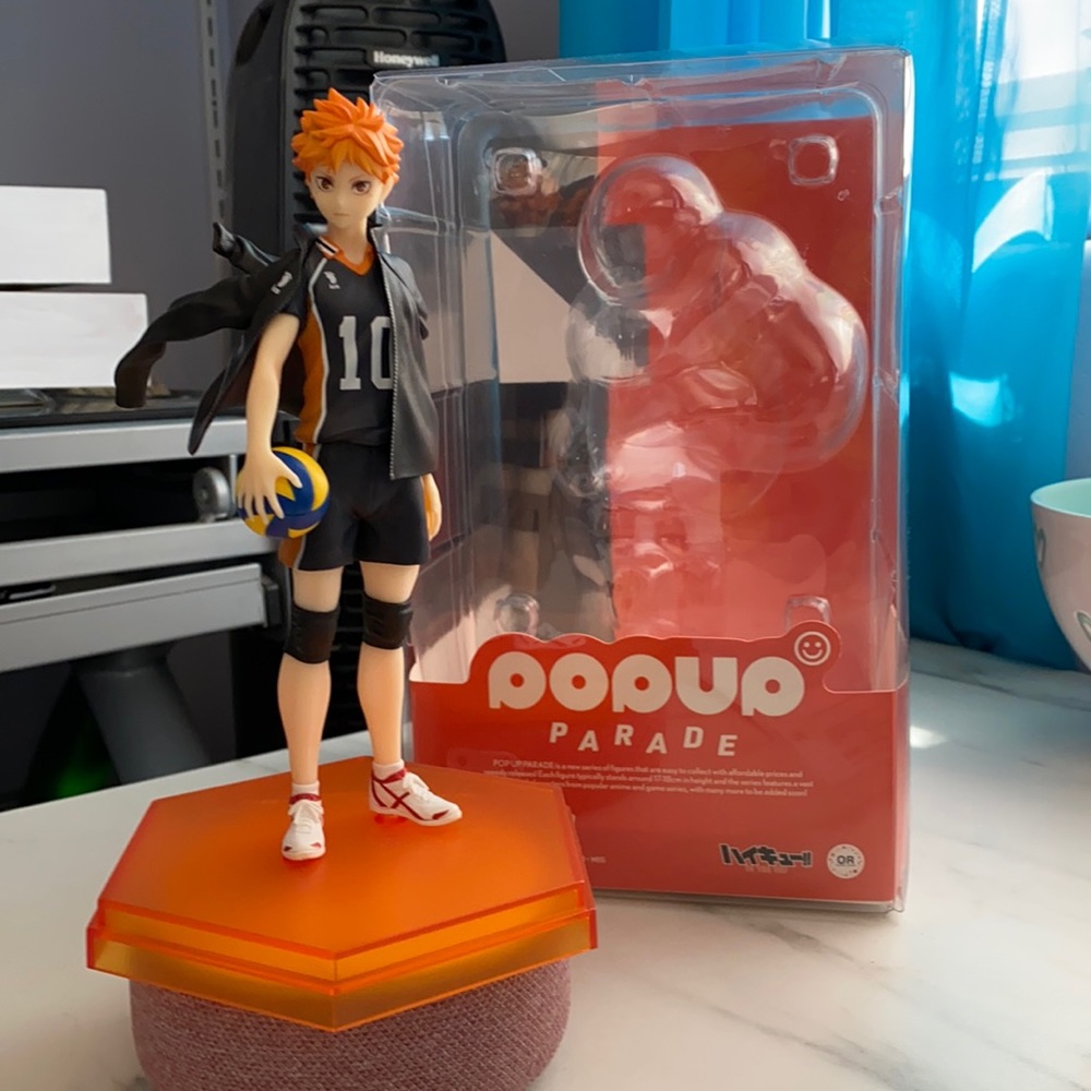 Haikyu!! Shoyo Hinata Official Popup Parade Anime Figure. Collectible Item.